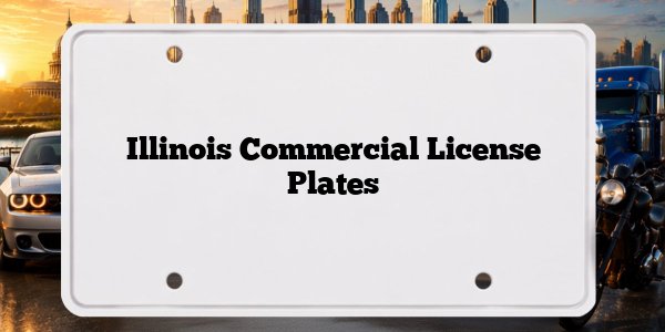 Illinois Commercial License Plates