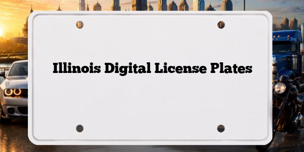 Illinois Digital License Plates