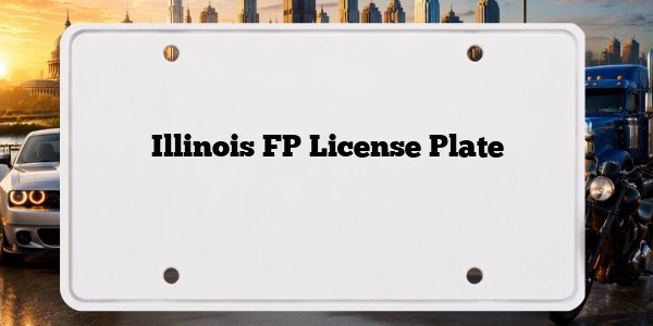 Illinois FP License Plate