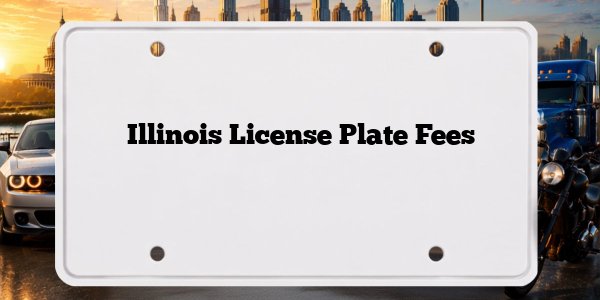 Illinois License Plate Fees