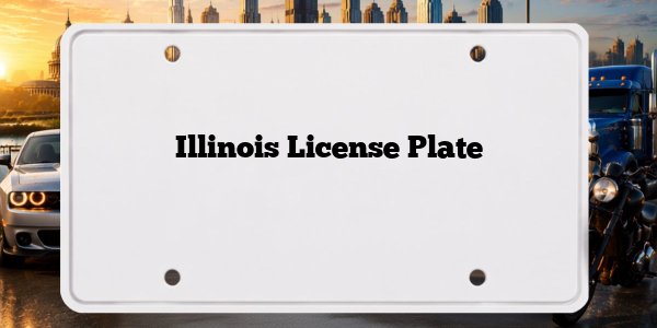 Illinois License Plate
